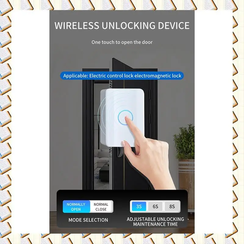 A14M New 800M Long Distance Outdoor Doorbell Wireless Intercom Door Phone Unlocking Two-Way Intercom 433Mhz
A14M New 800M Long Distance Outdoor Doorbell Wireless Intercom Door Phone Unlocking Two-Way Intercom 433Mhz