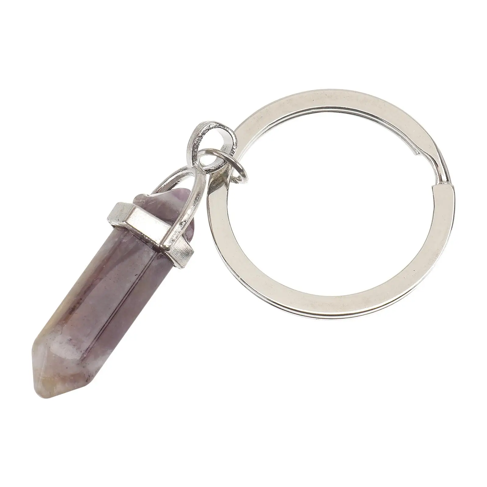Amethyst Keychain Metal Decorative Keyring Pendant Keyring for Bag Keys Durable Crystal Keychain Creative Gift
Amethyst Keychain Metal Decorative Keyring Pendant Keyring for Bag Keys Durable Crystal Keychain Creative Gift