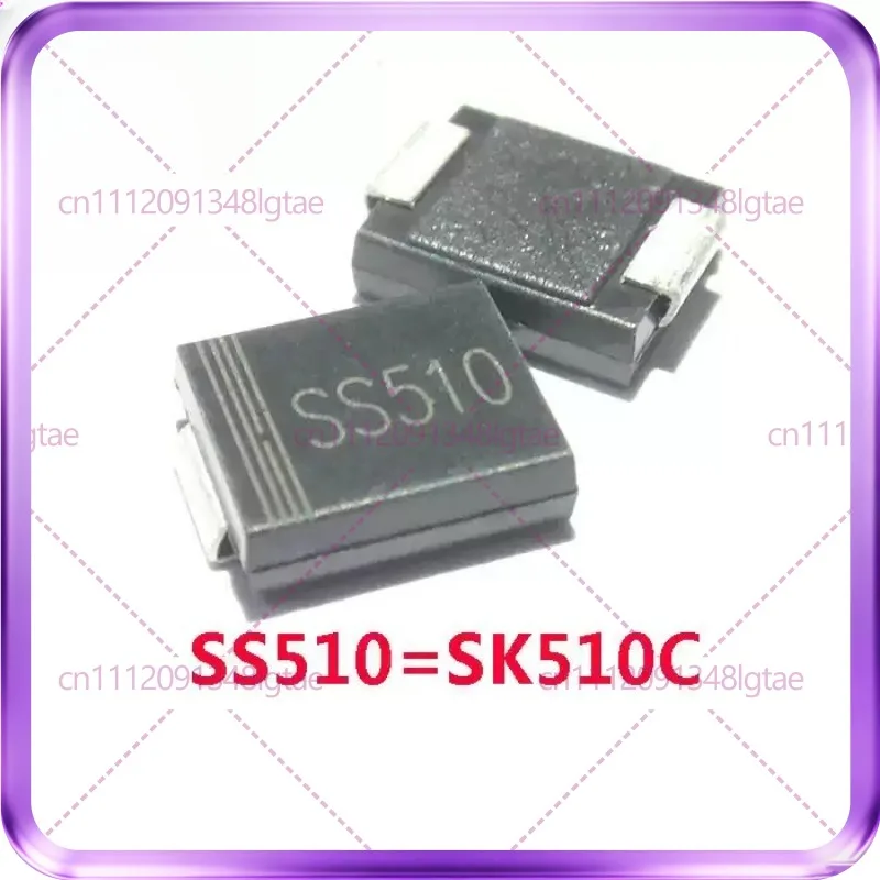 100pcs SK510C 810 1010 SMC SMD DO214AB SS510 520 5A 200V Schottky Diode
100pcs SK510C 810 1010 SMC SMD DO214AB SS510 520 5A 200V Schottky Diode