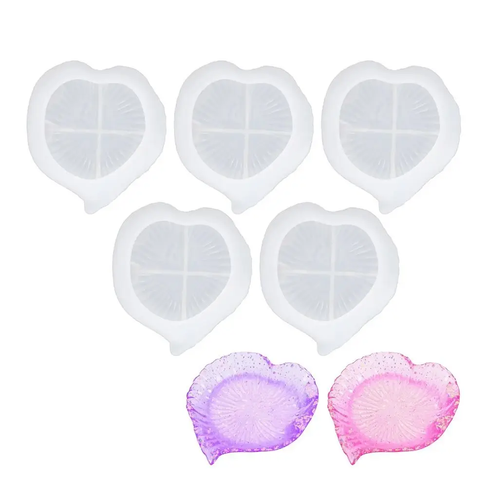 5pcs Moulding & Casting Leaf Resin Casting Mould Reusable Non-Stick Leaf Shaped Dish Mould White Silicone Mould Beginners Craft
5pcs Moulding & Casting Leaf Resin Casting Mould Reusable Non-Stick Leaf Shaped Dish Mould White Silicone Mould Beginners Craft
