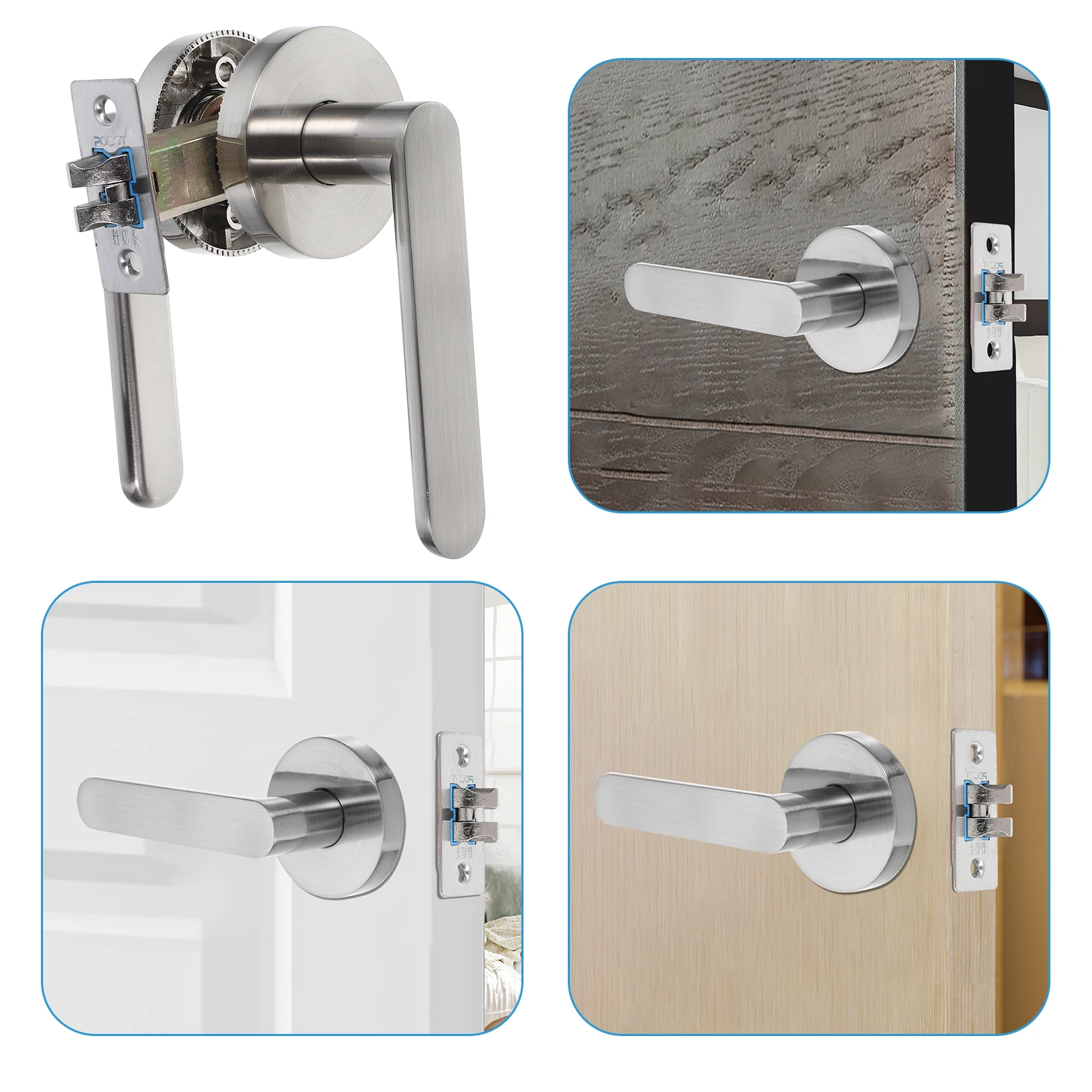 Indoor Alloy Modern Bedroom Bathroom Closet Lever Lock Hardware Kit H Door H Door Lever Locking
Indoor Alloy Modern Bedroom Bathroom Closet Lever Lock Hardware Kit H Door H Door Lever Locking