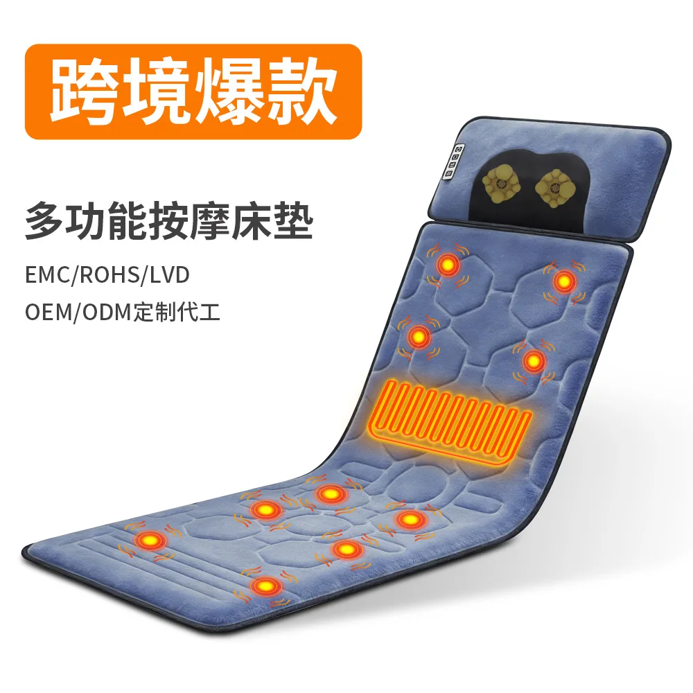 Massage pad - Full-body kneading for waist and neck - Massage device for home use - Massage mattress
Massage pad - Full-body kneading for waist and neck - Massage device for home use - Massage mattress