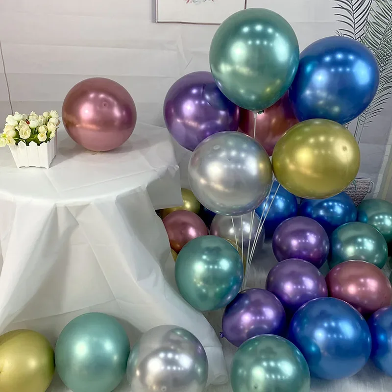 Metallic Chrome Balloons 5-18 Inch for Party Decoration Gold Silver Happy Birthday Wedding Globe Decorative Balloons
Metallic Chrome Balloons 5-18 Inch for Party Decoration Gold Silver Happy Birthday Wedding Globe Decorative Balloons