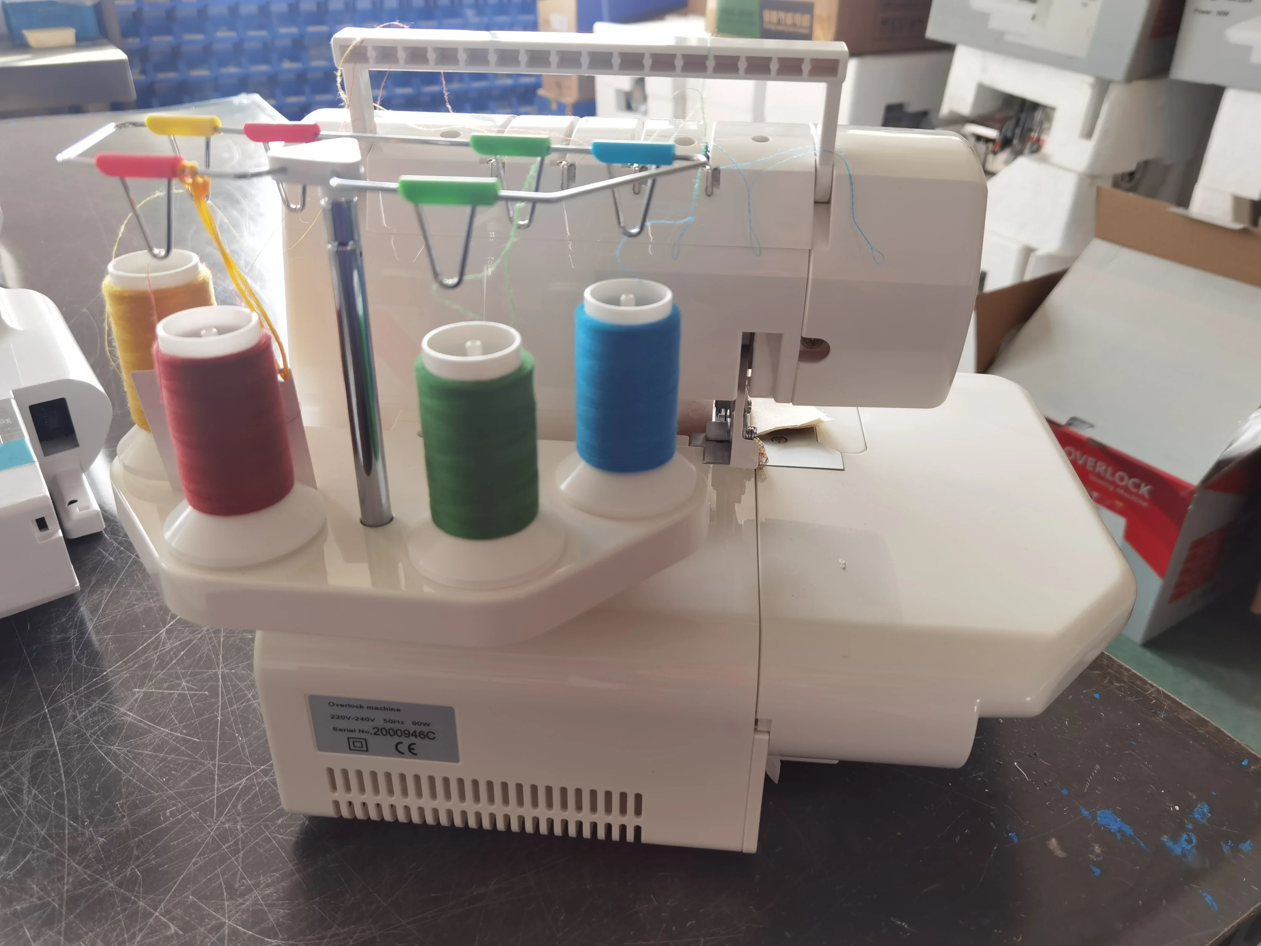 Household Overlock Machine 3/4/5 Thread Overlock Sewing Machine Serge Sewing Machine
Household Overlock Machine 3/4/5 Thread Overlock Sewing Machine Serge Sewing Machine