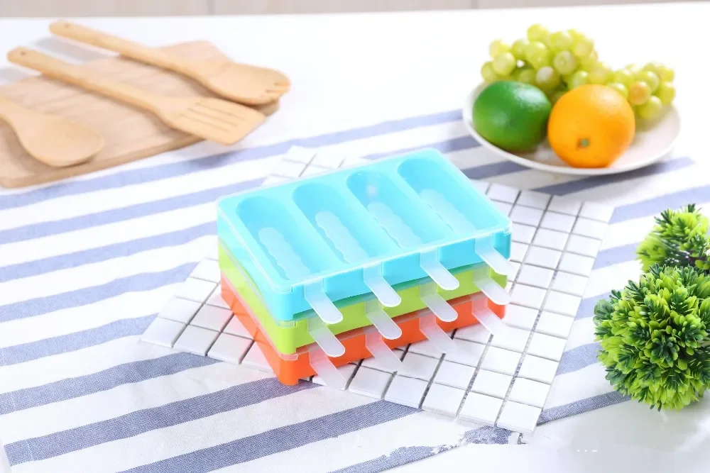 1PC Ice Cream Ice Lolly Moulds Freezer Bar Molds with Popsicle Sticks lattice OK 0812
1PC Ice Cream Ice Lolly Moulds Freezer Bar Molds with Popsicle Sticks lattice OK 0812