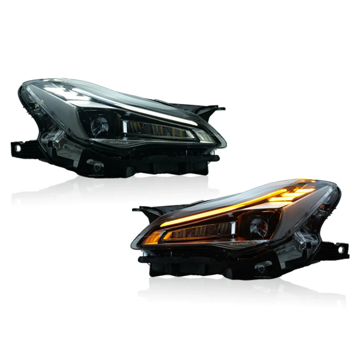 Старые фары, обновленные новые светодиодные фары 2022 года для фар Maserati Ghibli 2013 2014 2015 2016 2017 2018 2019 2020 2021
Старые фары, обновленные новые светодиодные фары 2022 года для фар Maserati Ghibli 2013 2014 2015 2016 2017 2018 2019 2020 2021