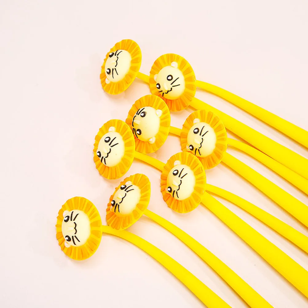 10 Pcs Gel Pen Decorative Ink Pens Cartoon Black Adorable Lion Cute Stationery Plastic
10 Pcs Gel Pen Decorative Ink Pens Cartoon Black Adorable Lion Cute Stationery Plastic