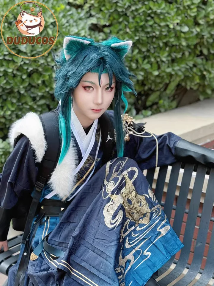 IN STOCK Xiao Doujin Cosplay Game Genshin Impact DUDU-SR Flying-fish Costume Traditional Chinese Python Robe Halloween Xiao
IN STOCK Xiao Doujin Cosplay Game Genshin Impact DUDU-SR Flying-fish Costume Traditional Chinese Python Robe Halloween Xiao