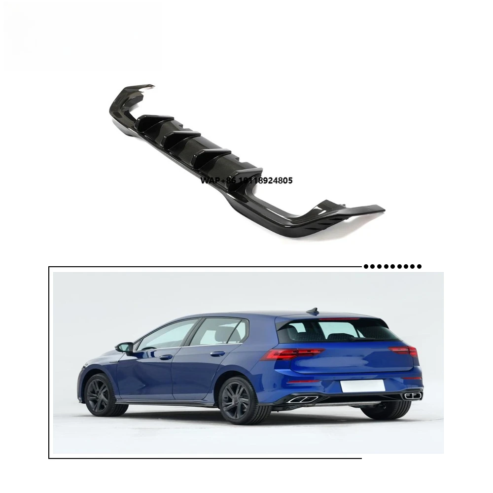 Pure Pre-preg Carbon Fiber Rear Bumper Diffuser for-Volkswagen Golf R MK8 R Line 2021-2022
Pure Pre-preg Carbon Fiber Rear Bumper Diffuser for-Volkswagen Golf R MK8 R Line 2021-2022