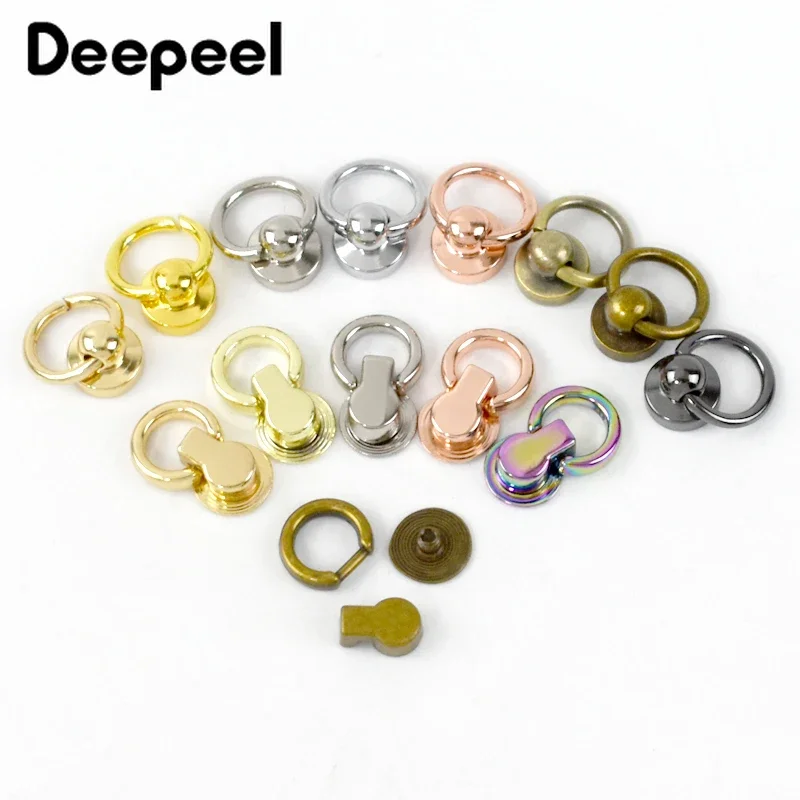 5/10/20Pcs 8mm Metal O Ring Bag Studs Rivets Nail Phone Chain Screw Side Clip Buckles Handbag Clasp Leather Craft Accessories
5/10/20Pcs 8mm Metal O Ring Bag Studs Rivets Nail Phone Chain Screw Side Clip Buckles Handbag Clasp Leather Craft Accessories