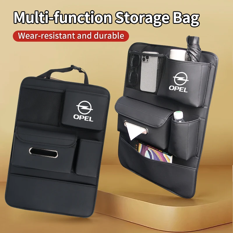 Car interior gadgets Seat Back Organizer PU Leather For Opel Corsa Astra Insignia Vectra Zafira Meriva Mokka Grandland Vivaro
Car interior gadgets Seat Back Organizer PU Leather For Opel Corsa Astra Insignia Vectra Zafira Meriva Mokka Grandland Vivaro