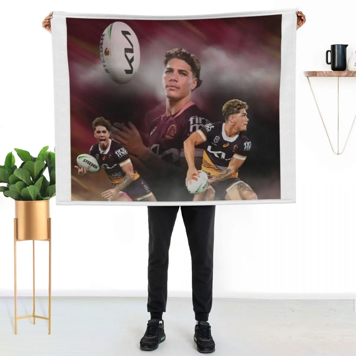 Reece Walsh Throw Blanket Multi Purpose Soft Warm Blanket for Home Travel
Reece Walsh Throw Blanket Multi Purpose Soft Warm Blanket for Home Travel