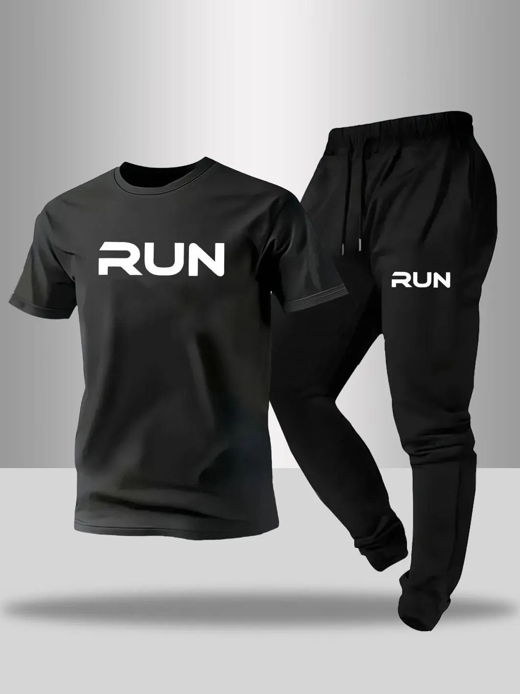 Men's Spring/Summer Home Outdoor Comfort T-shirt Set Printed Men's Sports T-shirt+Pants City Leisure Sportswear
Men's Spring/Summer Home Outdoor Comfort T-shirt Set Printed Men's Sports T-shirt+Pants City Leisure Sportswear