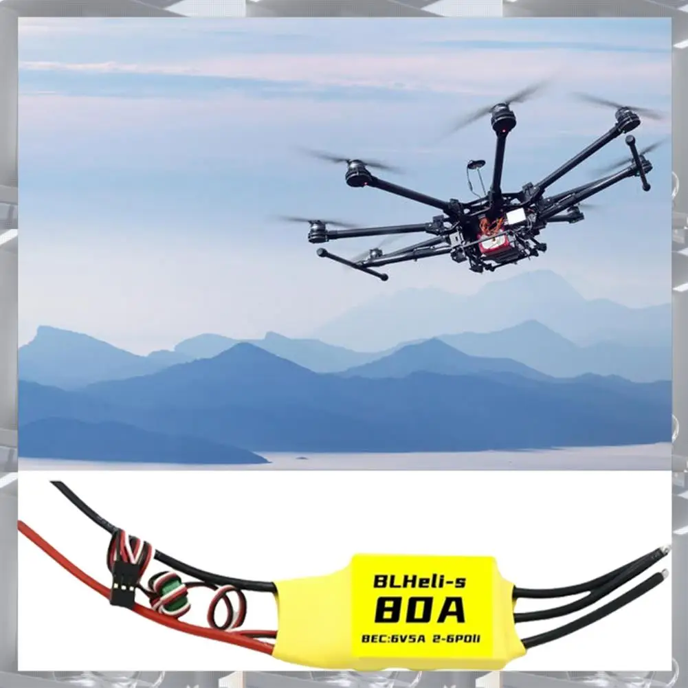 A84F-Blheli Бесщеточный ESC 80A ESC 6V 5A 2-6S для RC FPV Многороторный дрон с фиксированным крылом DIY Запчасти
A84F-Blheli Бесщеточный ESC 80A ESC 6V 5A 2-6S для RC FPV Многороторный дрон с фиксированным крылом DIY Запчасти