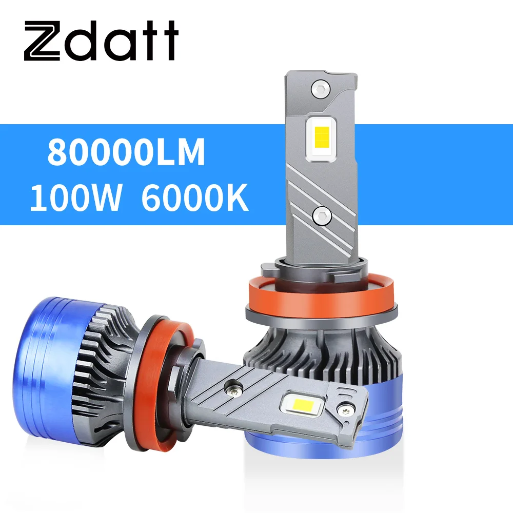 100W 80000LM H7 H11 LED Headlight Bulb 9005 9006 Turbo Headlamps 6000K White Headlights Bulb For Auto Lamp Bulb Accessories
100W 80000LM H7 H11 LED Headlight Bulb 9005 9006 Turbo Headlamps 6000K White Headlights Bulb For Auto Lamp Bulb Accessories