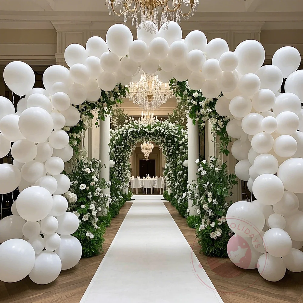 Round White Balloon Wedding Birthday Arch Backdrop Photography Decoration Party Multiple Specifications Pure White Balloons
Round White Balloon Wedding Birthday Arch Backdrop Photography Decoration Party Multiple Specifications Pure White Balloons