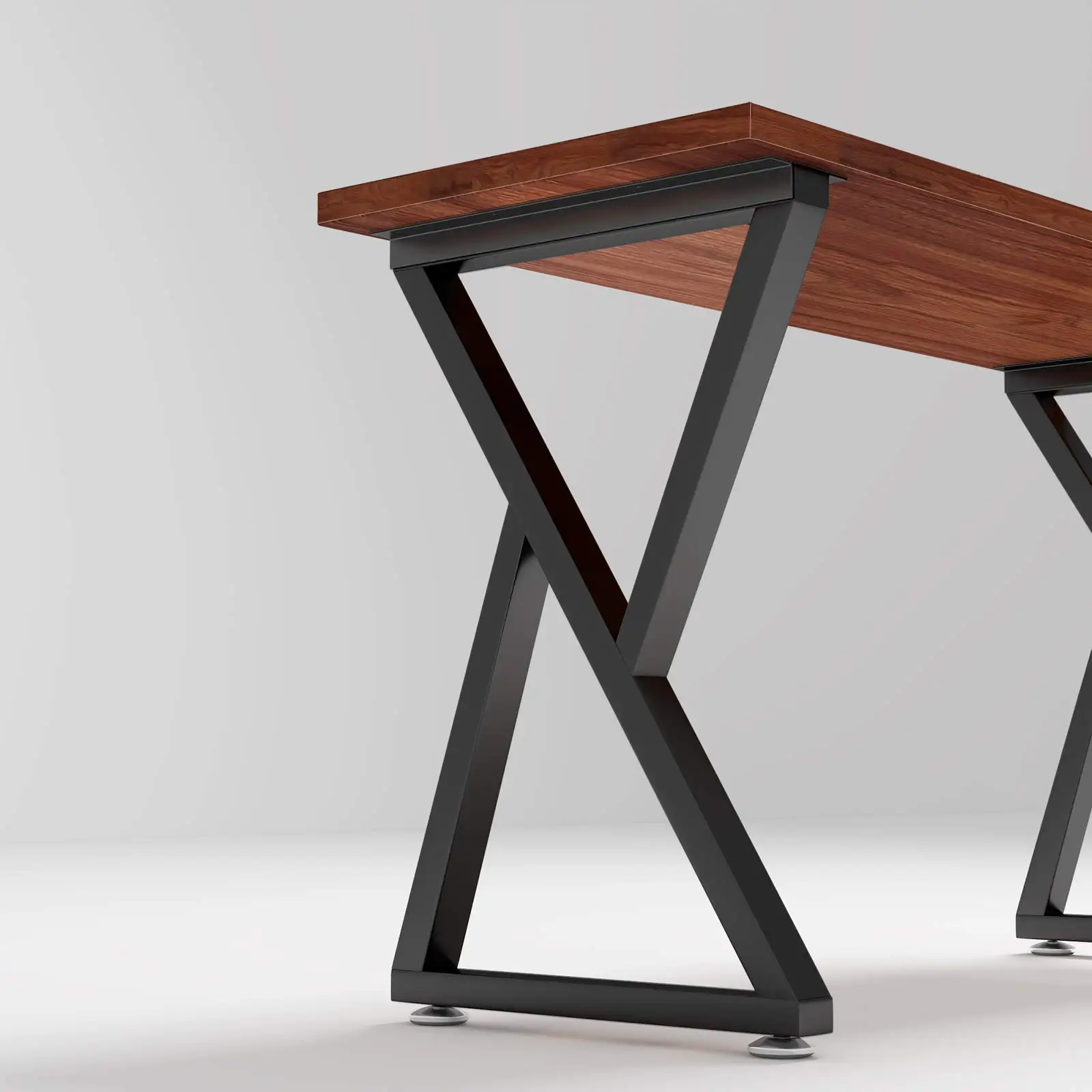 Heavy Duty Black X-Style Metal Table Legs, 28 Inch Height, 17.7 Inch Width, Adjustable Leveling Feet, Industrial Rustic Design,
Heavy Duty Black X-Style Metal Table Legs, 28 Inch Height, 17.7 Inch Width, Adjustable Leveling Feet, Industrial Rustic Design,