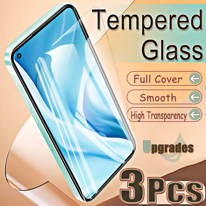 Upgrade 3PCS Fingerprint-Unlock Protect Tempered Glass For Xiaomi Mi 11 Lite 5G Anti Explosion Screen Protector Film Full Cover
Upgrade 3PCS Fingerprint-Unlock Protect Tempered Glass For Xiaomi Mi 11 Lite 5G Anti Explosion Screen Protector Film Full Cover
