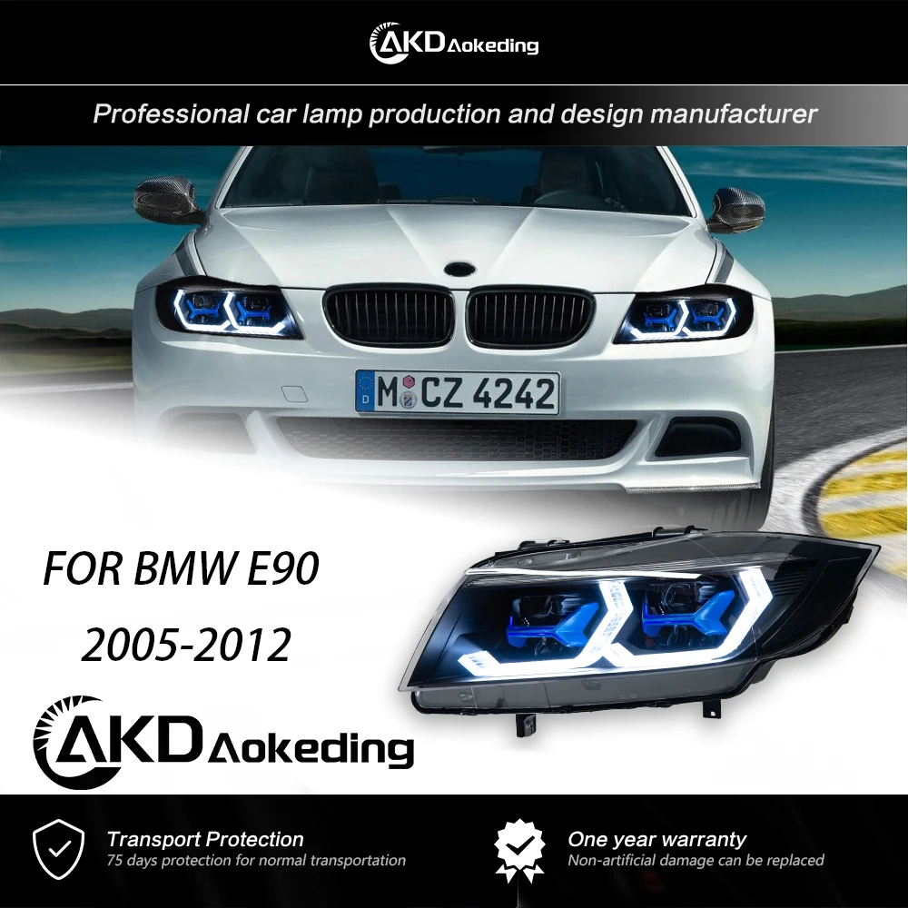 AKD Head Lamp for BMW E90 LED Headlight 2005-2012 Headlights 320i 325i 318i DRL Turn Signal High Beam Projector Lens
AKD Head Lamp for BMW E90 LED Headlight 2005-2012 Headlights 320i 325i 318i DRL Turn Signal High Beam Projector Lens