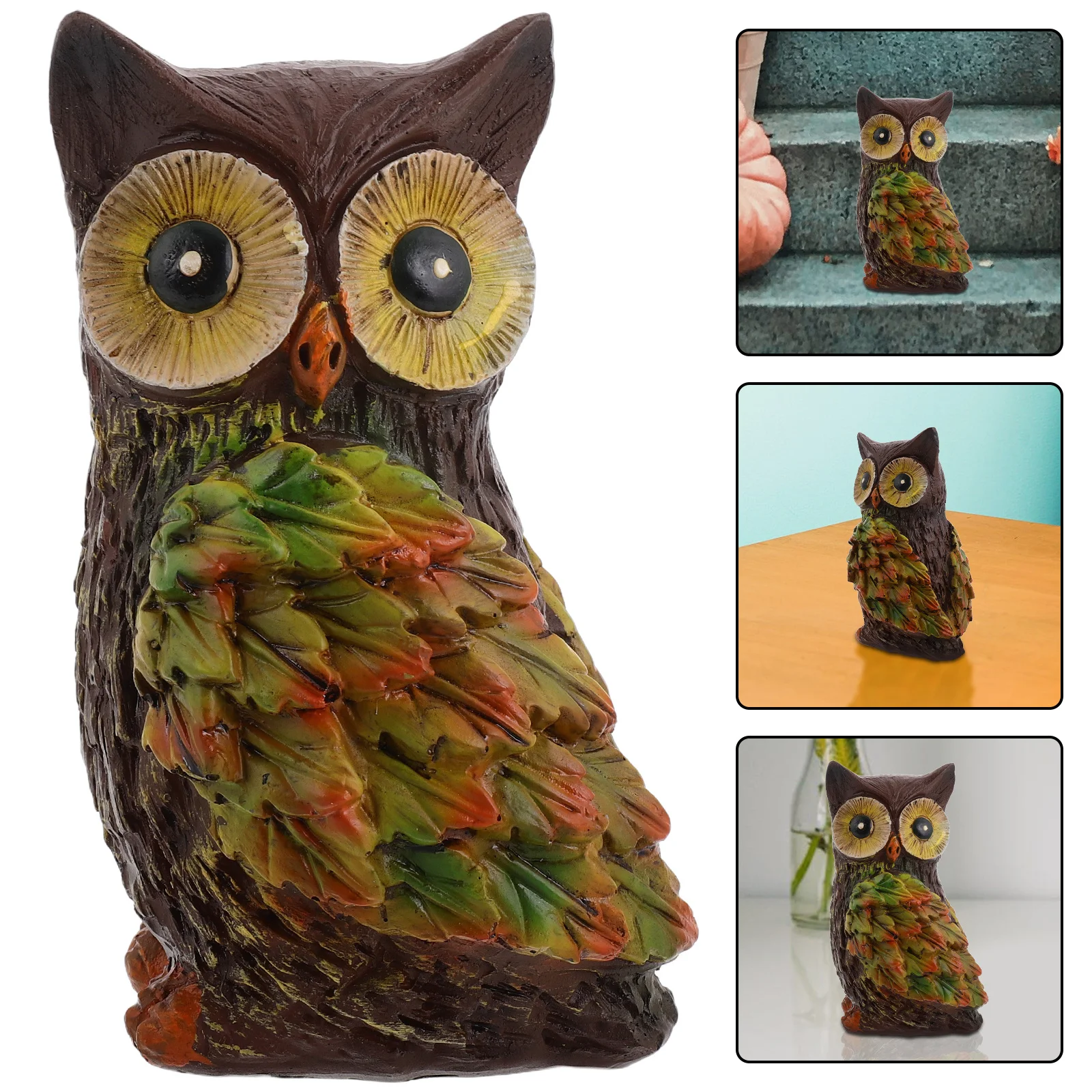 Creative Resin Owl Decoration Handcrafted Miniature Sculpture for Home Garden Desktop Tabletop Bonsai Micro Landscape Art
Creative Resin Owl Decoration Handcrafted Miniature Sculpture for Home Garden Desktop Tabletop Bonsai Micro Landscape Art