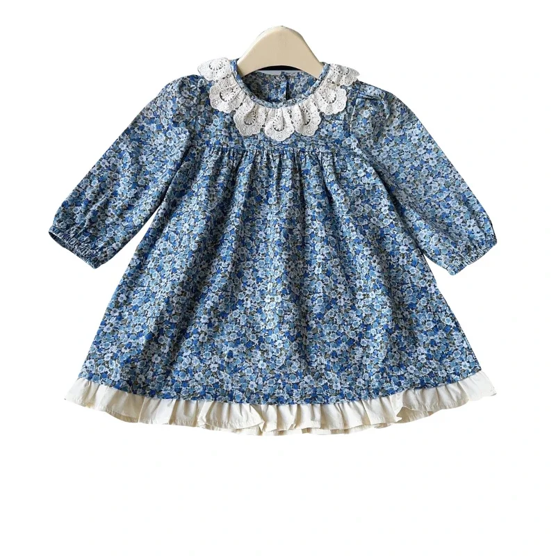 Fashion Handmade Floral Long Dress Kids Dresses for Girls Ropa De Niña Girls' French Dress Spring and Autumn New Little Girls
Fashion Handmade Floral Long Dress Kids Dresses for Girls Ropa De Niña Girls' French Dress Spring and Autumn New Little Girls