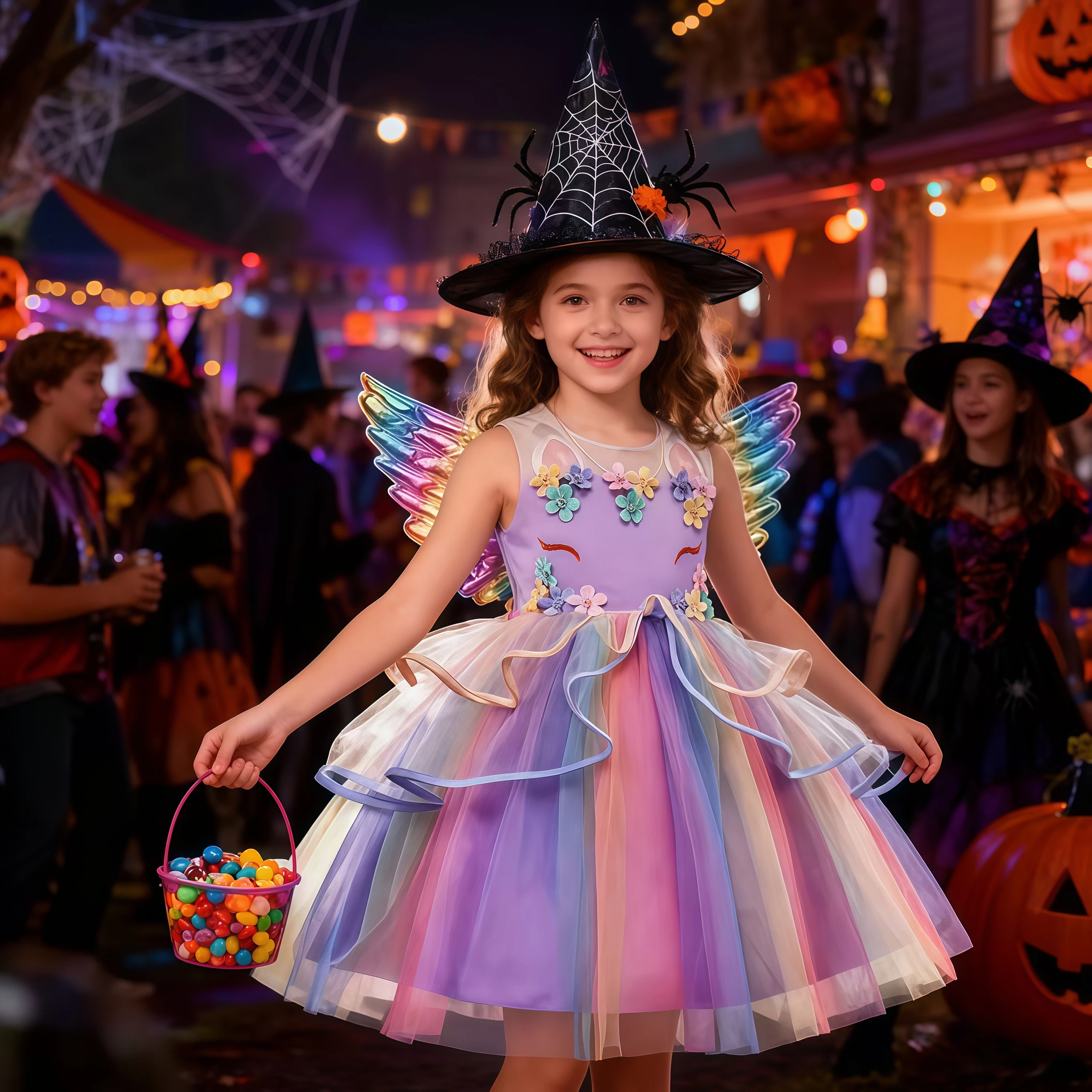 Dreamy Girl Embroidery Sleeveless Unicorn Mesh Princess Dress With Hair Hoop Wing For Kids Party Performance Birthday Gift 2-10T
Dreamy Girl Embroidery Sleeveless Unicorn Mesh Princess Dress With Hair Hoop Wing For Kids Party Performance Birthday Gift 2-10T