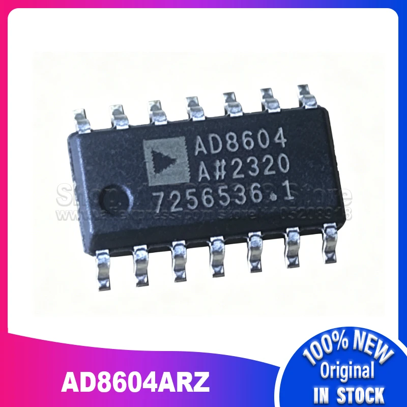 10PCS/LOT AD8604ARZ AD8604 AD8604A SOIC14 100% New Spot stock
10PCS/LOT AD8604ARZ AD8604 AD8604A SOIC14 100% New Spot stock