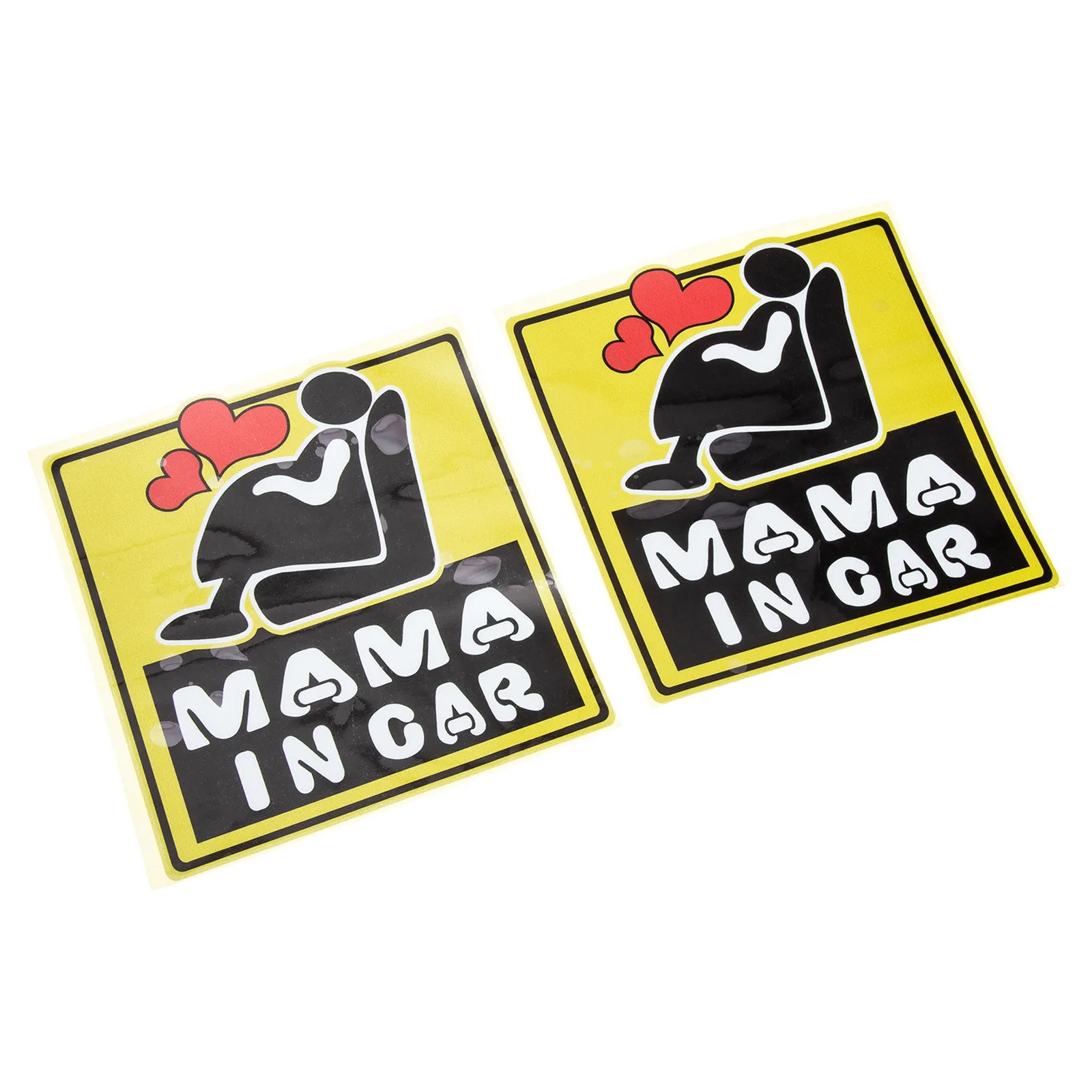 2 Sheets Woman Sticker Black PVC Decorative Car Decorative Sticker Vehicle Decals Mama in Car Easy Remove Durable
2 Sheets Woman Sticker Black PVC Decorative Car Decorative Sticker Vehicle Decals Mama in Car Easy Remove Durable