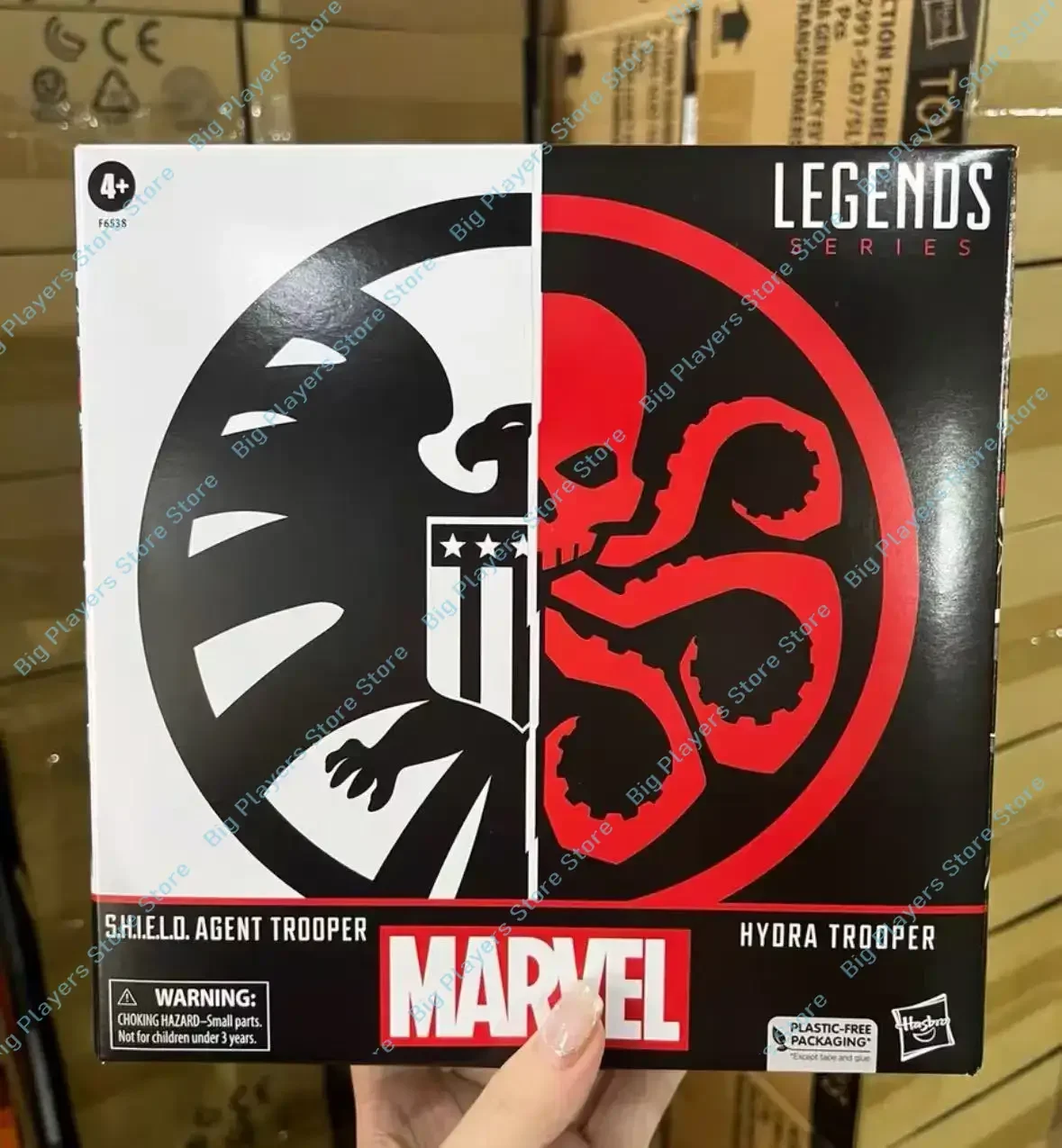 In Stock Hasbro SHIELD Female Agent Vs Hydra Unit Double Cover Six-inch Moving Doll
In Stock Hasbro SHIELD Female Agent Vs Hydra Unit Double Cover Six-inch Moving Doll