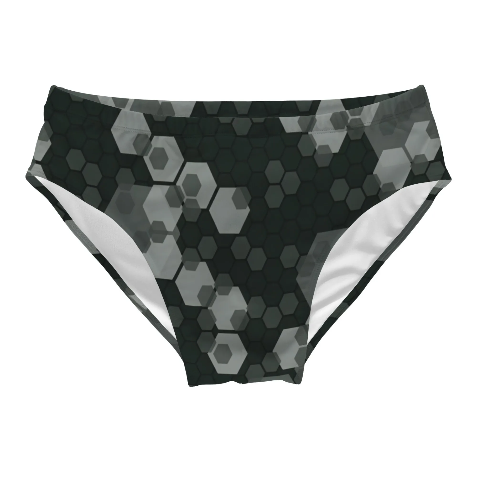 Tech Style Honeycomb Print Fashion Men's Swim Trunks Breathable Non-slip Beach Surf Shorts Men's Sexy Bikini Briefs Swimwear
Tech Style Honeycomb Print Fashion Men's Swim Trunks Breathable Non-slip Beach Surf Shorts Men's Sexy Bikini Briefs Swimwear