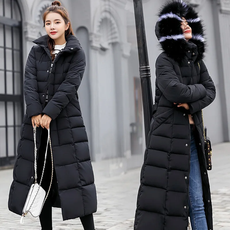 Women's Long Over-Knee Winter Jaet 2025 New Sle Korean Version Belted Slim Fit down Cotton Coat Knitted Outerwear
Women's Long Over-Knee Winter Jaet 2025 New Sle Korean Version Belted Slim Fit down Cotton Coat Knitted Outerwear