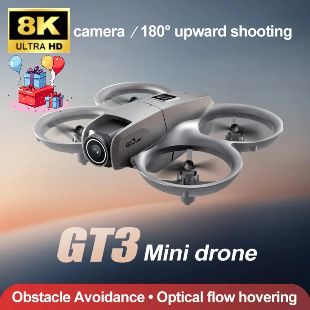 GT3 MAX Mini Drone 5G 8K GPS HD Aerial Photography Dynamic Lighting Optical Flow Quadcopter Children's Day Gift
GT3 MAX Mini Drone 5G 8K GPS HD Aerial Photography Dynamic Lighting Optical Flow Quadcopter Children's Day Gift
