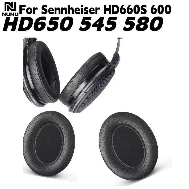 NUNU Replacement Perforated lambskin Ear Pads With buckle For Sennheiser HD660S 600 HD650 545 580 Headphone Comfortable/Durable.
NUNU Replacement Perforated lambskin Ear Pads With buckle For Sennheiser HD660S 600 HD650 545 580 Headphone Comfortable/Durable.
