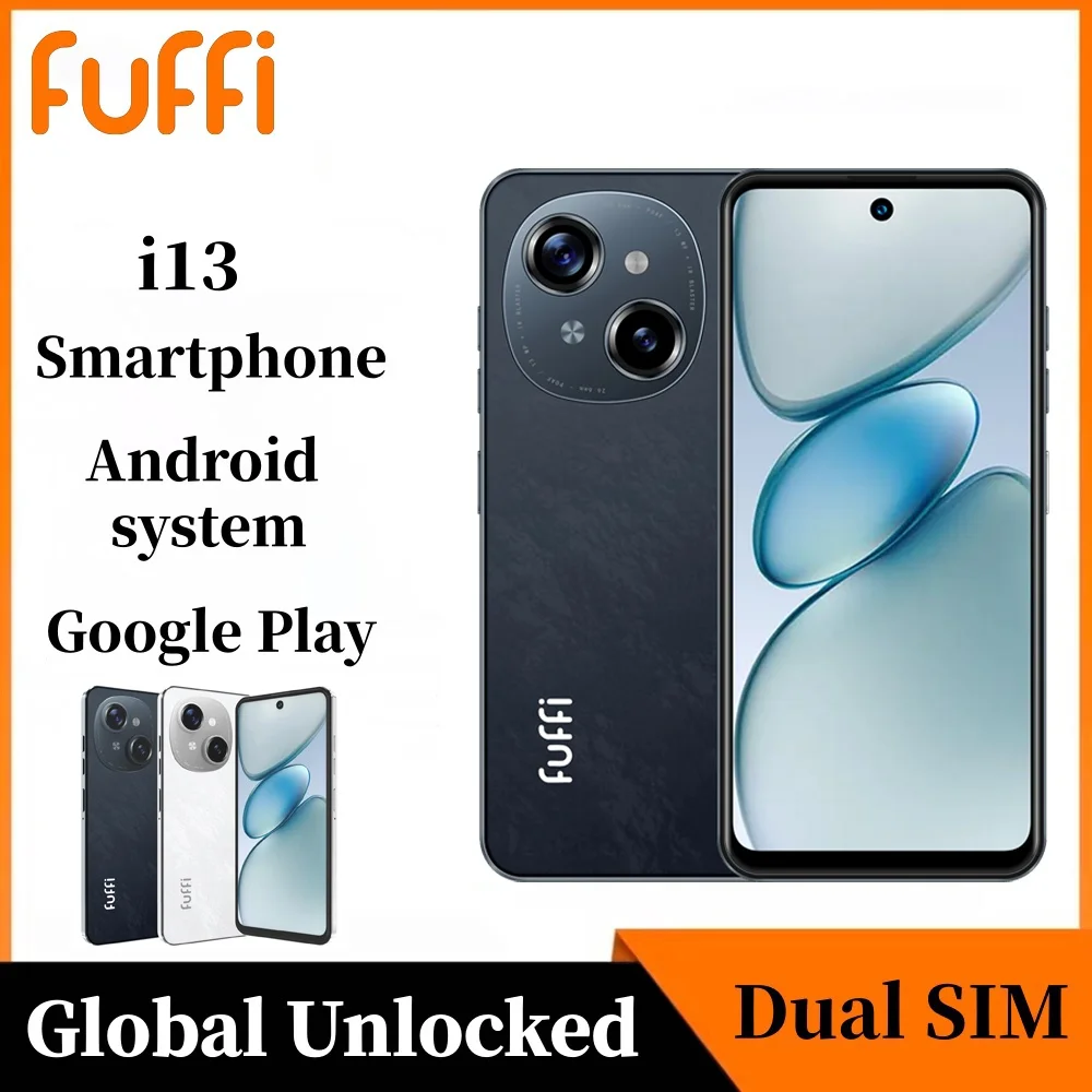 FUFFI Global Version i13 Smartphone 8GB / 512GB 3200mAh battery 2MP Camera 6.56 inch 4G Network Dual SIM Android 12 system Phone
FUFFI Global Version i13 Smartphone 8GB / 512GB 3200mAh battery 2MP Camera 6.56 inch 4G Network Dual SIM Android 12 system Phone