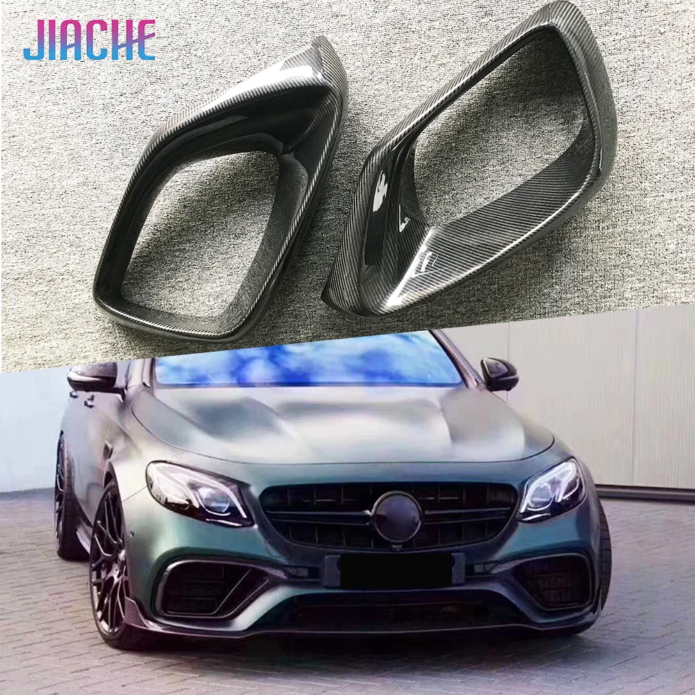 JIACHE Front Bumper Air Vent Outlet Cover Trim For Benz E Class W213 E63 E200 2017-2019 Carbon Fiber FogLamp Vent Trim
JIACHE Front Bumper Air Vent Outlet Cover Trim For Benz E Class W213 E63 E200 2017-2019 Carbon Fiber FogLamp Vent Trim