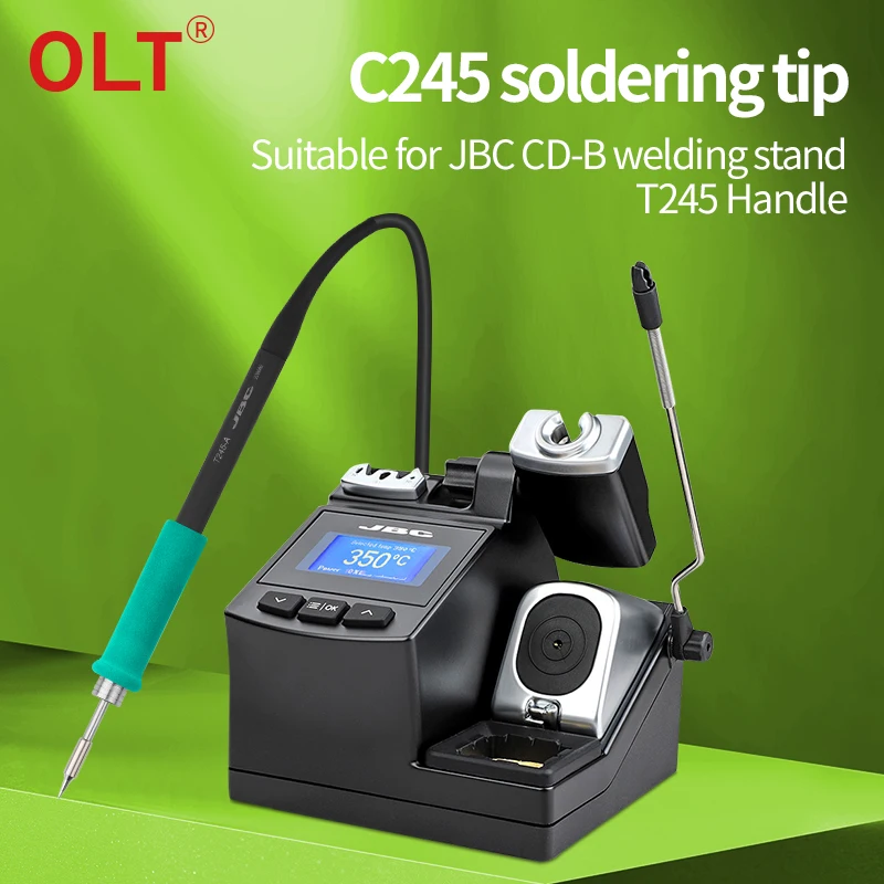 Replacement C245 soldering tip C245-405/793/965/651/654/667/751/754/731/763 Soldering Iron Tips for JBC T245 Welding Handle
Replacement C245 soldering tip C245-405/793/965/651/654/667/751/754/731/763 Soldering Iron Tips for JBC T245 Welding Handle