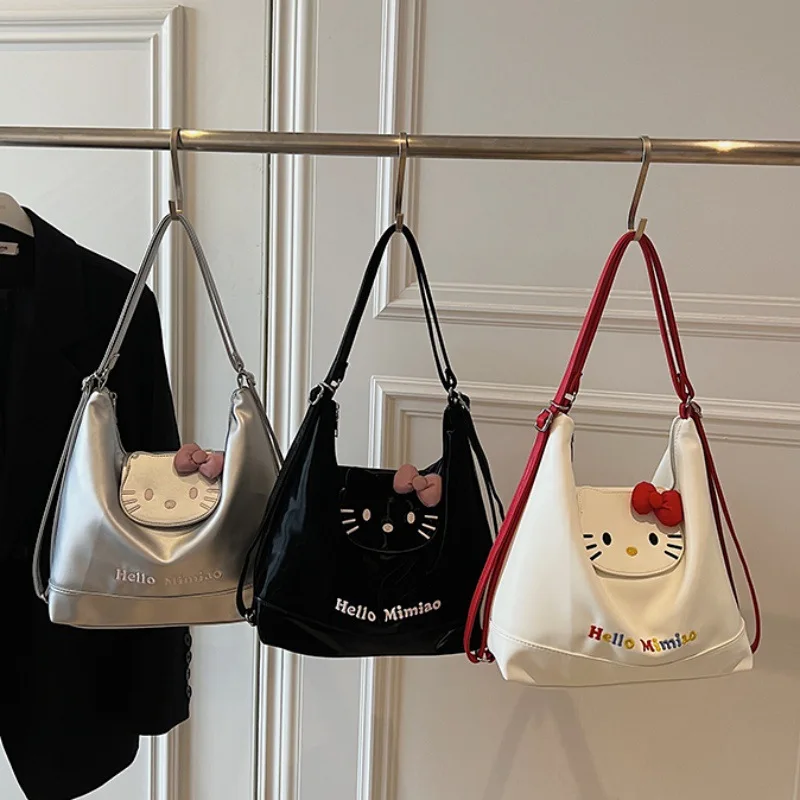 Sanrio новый стиль Hello Kitty большая сумка винтажная черная сумка стильная женская популярная сумка для девочек большая сумка для хранения макияжа трендовый подарок
Sanrio новый стиль Hello Kitty большая сумка винтажная черная сумка стильная женская популярная сумка для девочек большая сумка для хранения макияжа трендовый подарок