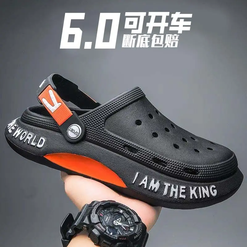 Hole shoes platform non-slip deodorant beach men's shoes sandals home outdoor arch support
Hole shoes platform non-slip deodorant beach men's shoes sandals home outdoor arch support