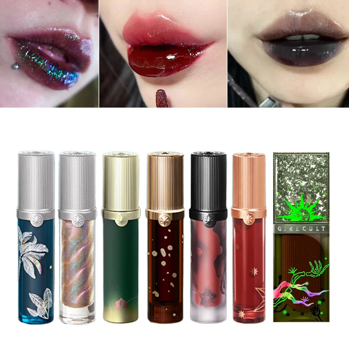 Girlcult Cyberpunk Mirror Shine Liquid Lip Gloss 3.5ml Transfer Proof Waterproof Hydrating Long Lasting Lip Lacquer for Women
Girlcult Cyberpunk Mirror Shine Liquid Lip Gloss 3.5ml Transfer Proof Waterproof Hydrating Long Lasting Lip Lacquer for Women
