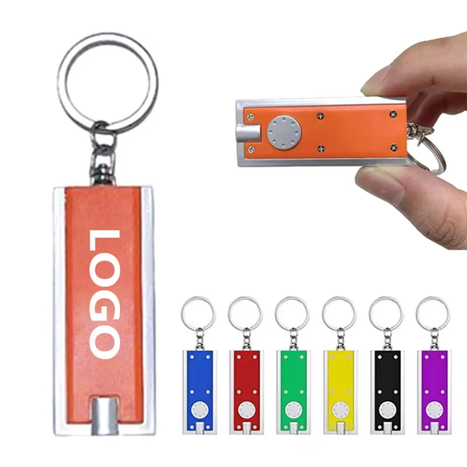 Hot Sale Pocket Plastic LED Flashlight Keychain Logo Promotion Gift Mini Torch Keychain Rectangular LED Light Keyring
Hot Sale Pocket Plastic LED Flashlight Keychain Logo Promotion Gift Mini Torch Keychain Rectangular LED Light Keyring