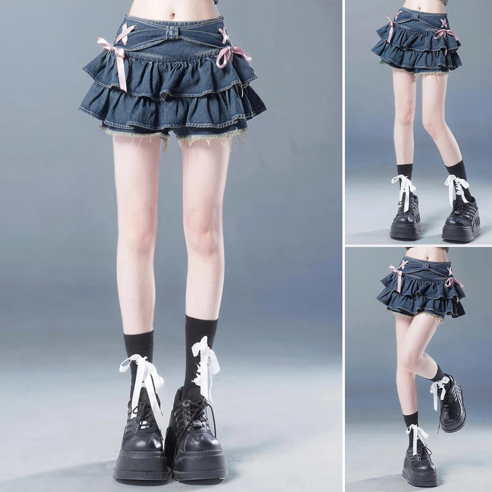 Mia Muse Boutique Юбки Летние K-Fashion Милые многоуровневые юбки трапециевидной формы с натуральной талией и бантом для женщин
Mia Muse Boutique Юбки Летние K-Fashion Милые многоуровневые юбки трапециевидной формы с натуральной талией и бантом для женщин