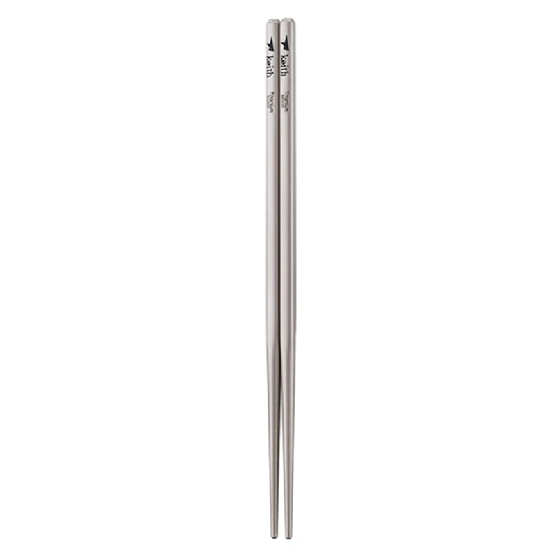 Keith Titanium походные палочки для еды Многоразовые нетоксичные бактериостатические столовые приборы для пикника на открытом воздухе китайские палочки для еды 235 мм
Keith Titanium походные палочки для еды Многоразовые нетоксичные бактериостатические столовые приборы для пикника на открытом воздухе китайские палочки для еды 235 мм