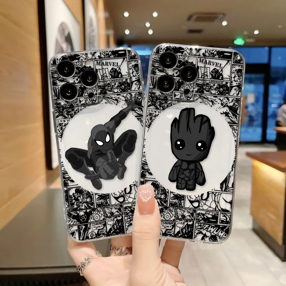 Marvel Iran Spider Man Comics Custom Photo Clear Phone Case For iPhone 16E 16 15 14 12 13 11 Pro 8 7 SE Plus X XR XS Max Case
Marvel Iran Spider Man Comics Custom Photo Clear Phone Case For iPhone 16E 16 15 14 12 13 11 Pro 8 7 SE Plus X XR XS Max Case