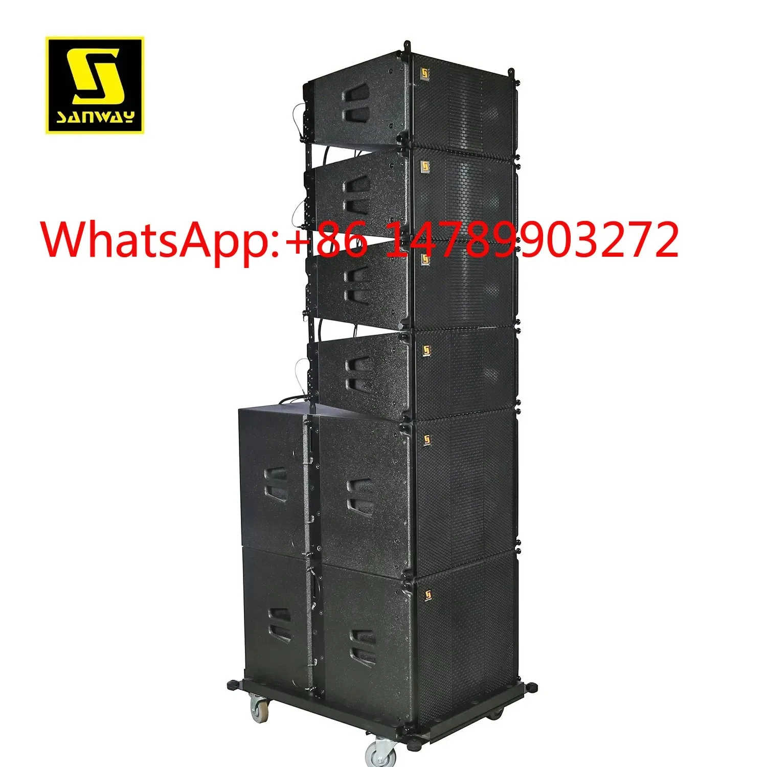 La210p&La18p Dual 10 Inch Active Line Array PA Speaker System Professional
La210p&La18p Dual 10 Inch Active Line Array PA Speaker System Professional