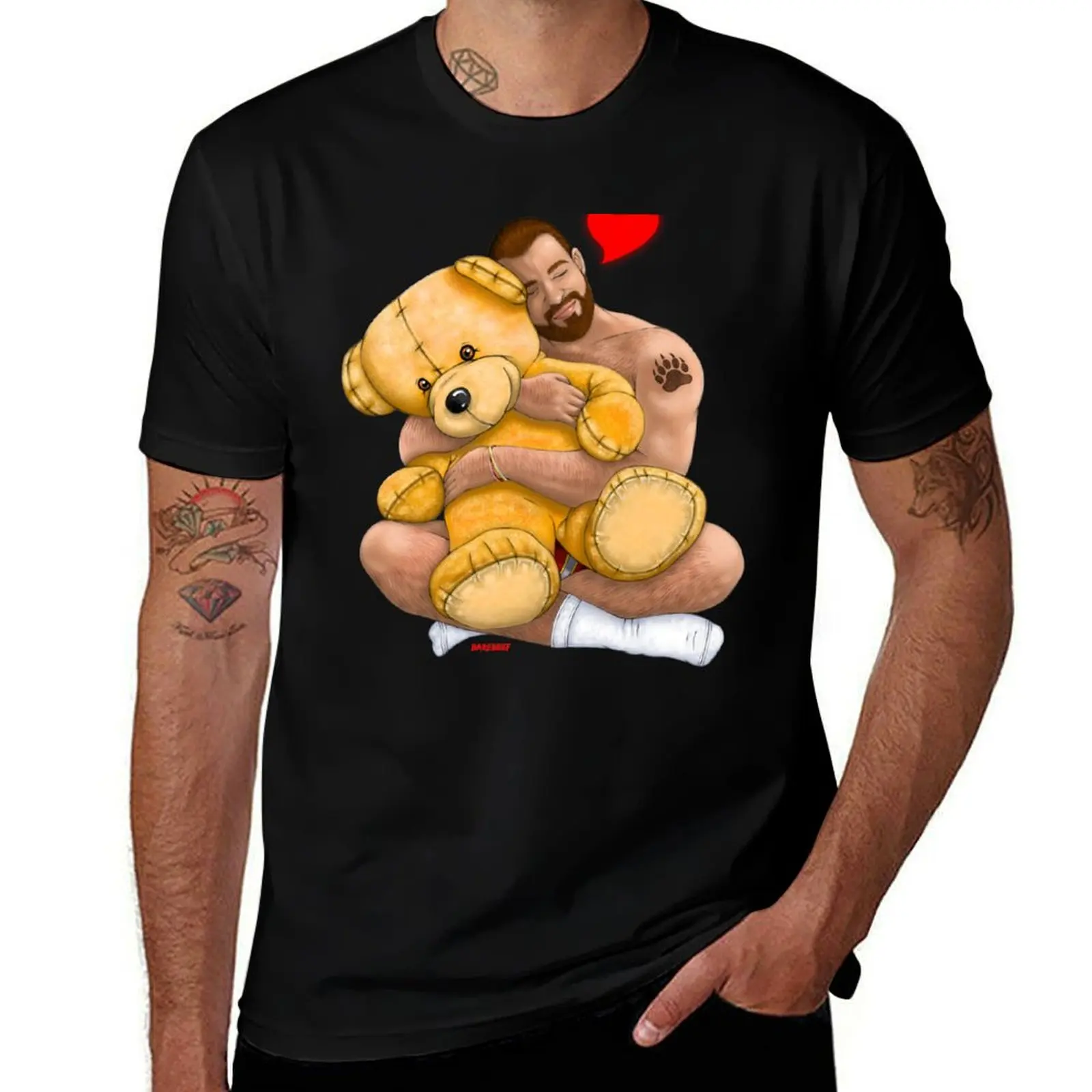 Bear Hug T-Shirt summer shirt cute tops customs design your own blue archive mens fashion
Bear Hug T-Shirt summer shirt cute tops customs design your own blue archive mens fashion