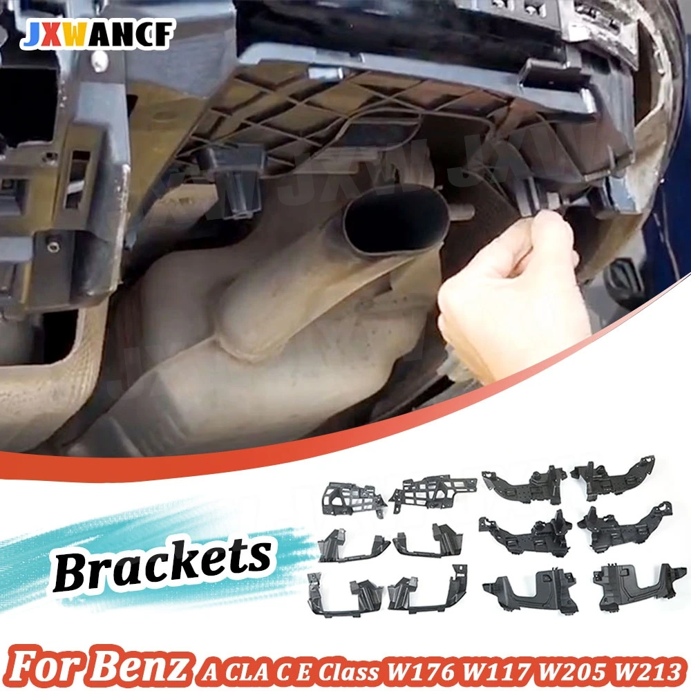 JXWANCF 2 шт. PP крепление глушителя заднего вешалки опорные кронштейны аксессуары для Benz A CLA C E Class W176 W117 W205 W213
JXWANCF 2 шт. PP крепление глушителя заднего вешалки опорные кронштейны аксессуары для Benz A CLA C E Class W176 W117 W205 W213