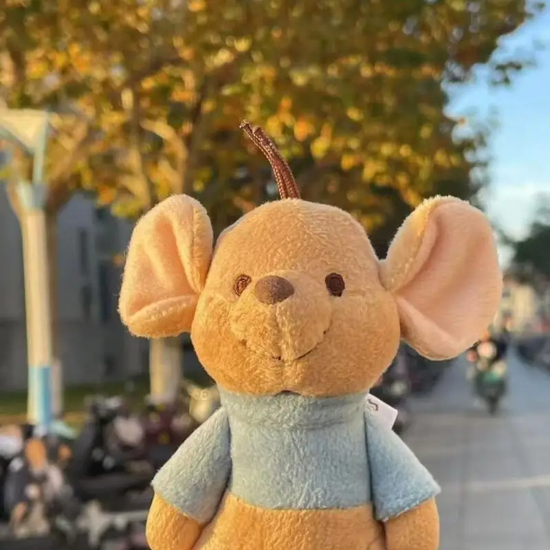Disney Blue T-Shirt Brown Kangaroo Roo Plush Toy Desktop Ornament Handmade Diy Keychain Itabag Display Decoration Gift for Girls
Disney Blue T-Shirt Brown Kangaroo Roo Plush Toy Desktop Ornament Handmade Diy Keychain Itabag Display Decoration Gift for Girls