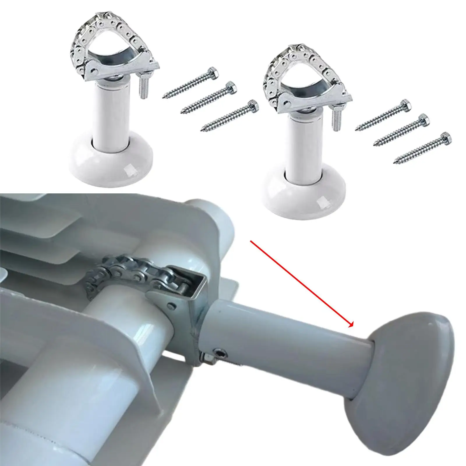 2x Die Cast Aluminum Radiator Floor Brackets,Replacement,Maintenance Radiator Support Feet with Screw for Home,Bedroom,Indoor
2x Die Cast Aluminum Radiator Floor Brackets,Replacement,Maintenance Radiator Support Feet with Screw for Home,Bedroom,Indoor