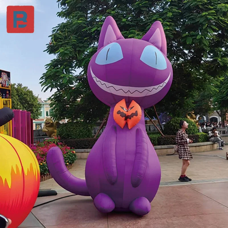 Inflatable Halloween cats, animal-themed Halloween air models, outdoor square and shopping mall event decoration props
Inflatable Halloween cats, animal-themed Halloween air models, outdoor square and shopping mall event decoration props