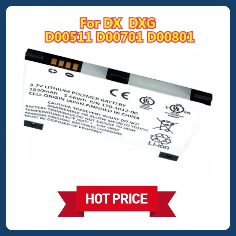 For DX DXG D00511 D00701 D00801 170-1012-00 3.7v 1530mAh Replacement Battery S11S01B
For DX DXG D00511 D00701 D00801 170-1012-00 3.7v 1530mAh Replacement Battery S11S01B